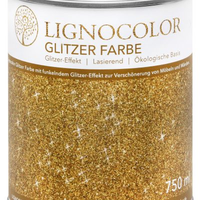 Csillámló átlátszó lakkfesték- GOLD