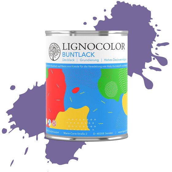 Lignocolor Krétafesték 3 az1-ben Lavendel/Levendula RAL 4005