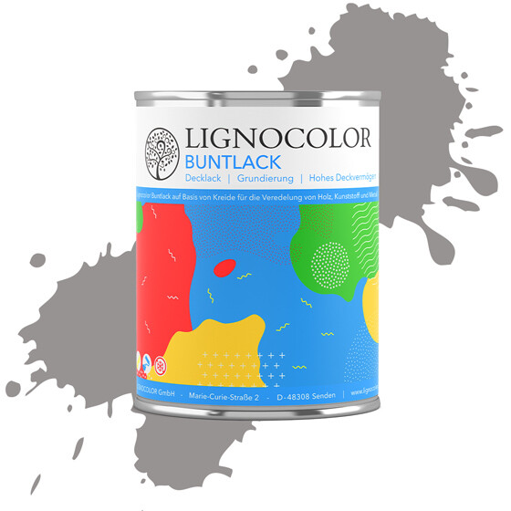 Lignocolor Krétafesték 3 az1-ben Platingrau/Platinaszürke RAL 7036